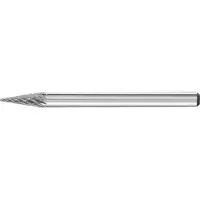 PFERD Kleinfrässtift Form SKM Ø 3 mm Kopflänge 7 mm Schaft-Ø 3 mm Hartmetall Verzahnung 3 PLUS