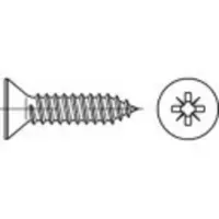 Toolcraft TO-5433030 Senkblechschrauben 70 mm Kreuzschlitz Phillips Stahl galvanisch verzinkt 250 St.