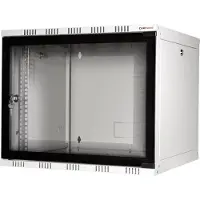Logilink 19" Wandverteiler unmontiert 12 HE lichtgrau