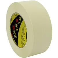 3M Krepp-Klebeband 301E 48 mm x 50 m Papier beige