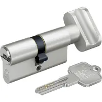 Basi - V55 - Profil-Knaufzylinder - K30/30 mm - Gleichschließend