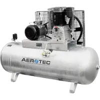 Aerotec 1100-500 Z PRO - 10 bar inkl. ST Schaltung verzinkt Kompressor ölgeschmi