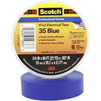 Scotch 7100238733, 1 Stück(e), Blau, PVC, 600 V, Sichtverpackung, 20 m