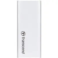Transcend ESD260C, 500 GB, USB Typ-C, 3.2 Gen 2 (3.1 Gen 2), Passwortschutz, Silber