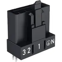 Wago 890-875/011-000 Stecker für Leiterplatten,abgewinkelt,5-polig,hellgrün 890875011000 - 50 Stück