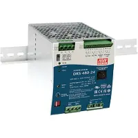 MEAN WELL Netzteil für DIN-Schiene, 93.5%, 48V, 10A, 480W, Einstellbar