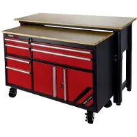 Holzmann Werkbank Werkstattwagen Set WEWA1216SET