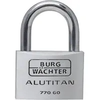 Burg wachter 36121 Vorhängeschloss 70.00 mm verschieden schliessend Aluminium S