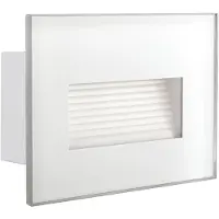 Kanlux S.A. Außenleuchte/Wandeinbau GLASI LED Weiß IP44 33693