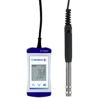 Senseca ECO 523 Leitfähigkeits-Messgerät Leitfähigkeit, Temperatur, Sauerstoff, Widerstand
