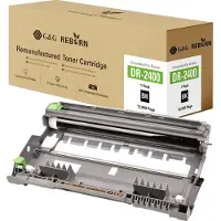 G&G Trommel ersetzt Brother DR-2400 Kompatibel Schwarz 12000 Seiten Reborn rema