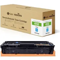 G&G Toner ersetzt HP 415X Kompatibel Cyan 6000 Seiten Reborn remanufactured 212