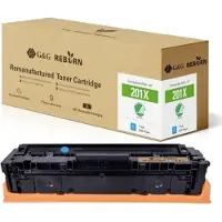 G&G Toner ersetzt HP 201X Kompatibel Cyan 2300 Seiten Reborn remanufactured 212