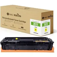 G&G Toner ersetzt HP 207X Kompatibel Gelb 2450 Seiten Reborn remanufactured 212