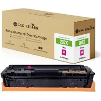 G&G Toner ersetzt HP 207X Kompatibel Magenta 2450 Seiten Reborn remanufactured