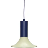 Hubsch Luminary Pendelleuchte Blau/Hellgrün - , Blau, für Wohnzimmer, Metall
