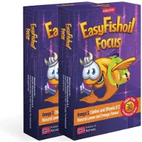 EasyFishoil Q - Omega 3 für Kinder mit Cholin 2x30 St Kaudragees