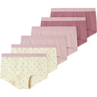Name it Hipster "NKFHIPSTER 6P BUTTERCREAM FLORAL NOOS" Packung, 6 Stk.