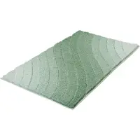 Kleine wolke Badematte "Tender", rutschhemmend beschichtet, fußbodenheizungsgeeignet, Badteppich, Wellen Design, mit Farbverlauf, Hoch-Tief Effekt, waschbar