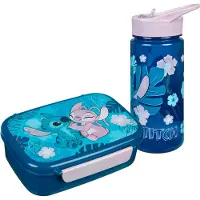 Disney Lunchbox "Lilo & Stich", (Set, 2 tlg.), mit Trinkflasche