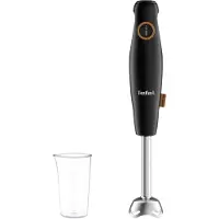 Tefal Eco Respect INTENTION Stabmixer Schwarz HB46E8, Pürierstab, 0,8 l, 600 W, Schwarz