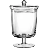 Leonardo 18613, Universalbehälter, Transparent, Abnehmbarer Deckel, Rund, 160 mm, 250 mm