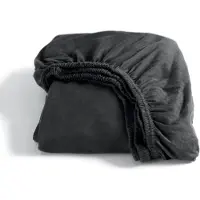 Cinderella Spannbettlaken Anthracite (Baumwolle)-90 x 200 cm