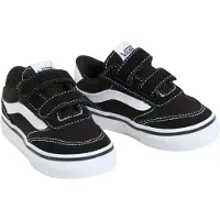 Vans Sneaker Brooklyn LS V Kleinkinder Black/White-Schuhgröße 17