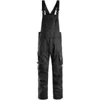 Snickers AllroundWork Stretch Latzhose - Schwarz/Schwarz 103 normal 48