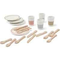 Kids Concept -- Geschirr 4 Spielset - BISTRO