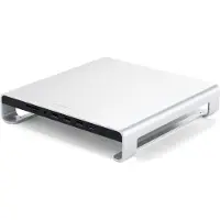 Satechi - Typ C Aluminium Monitor Stand Hub für Imac Srebrny