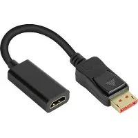 GOOD CONNECTIONS Adapter DisplayPort 1.4 an HDMI 2.0b Buchse 20cm