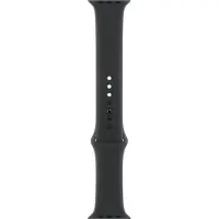 Apple Watch 40mm Sportarmband, schwarz - S/M