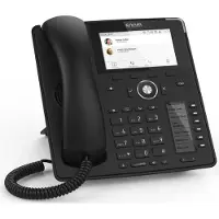 Snom D785N, IP-Telefon, Schwarz, Kabelgebundenes Mobilteil, Im Band, Außerhalb des Bandes, SIP-Info, 12 Zeilen, 10000 Eintragungen