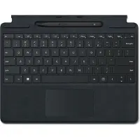 Microsoft Surface Pro Keyboard mit Stiftaufbewahrung for Business (schwarz, DE-Layout, für Surface Pro 10/9/8/X for Business, inkl. Surface Slim Pen 2)