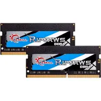 G.Skill Ripjaws F4-3200C22D-32GRS, 32 GB, 2 x 16 GB, DDR4, 3200 MHz, 260-pin SO-DIMM