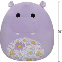 Squishmallows Hanna, Flusspferd, 3 Jahr(e)