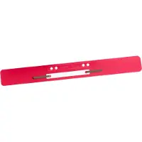 Leitz Heftstreifen PP 3.5x31cm 25ST rot