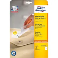 Avery-Zweckform Universal-Etiketten, 210 x 297 mm, wiederablösbar