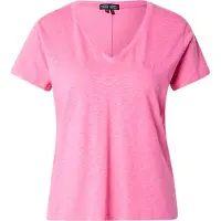 Superdry Studios Slub Embroidered Kurzarm-t-shirt Mit V-ausschnitt