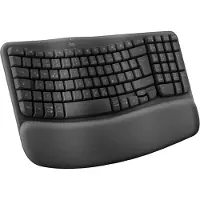 Logitech 920-012283, Volle Größe (100%), Kabellos, RF Wireless + Bluetooth, Membran Key Switch, QWERTZ, Graphit