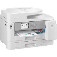 Brother Tintenstrahl Multifunktionsdrucker MFC-J5955DW, 4 in 1,USB/LAN/WLAN, Auto-Duplex/Mobildruck/NFC, 2 Papierkassetten, bis A3, mit CMYK-Patronen