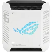 Asus - ROG Rapture GT6 AX10000 AiMesh white - Mesh router Wi-Fi 6