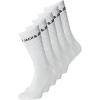 Jack & Jones JACK&JONES Herren Tennissocken 5er Pack - JACBASIC LOGO TENNIS SOCK, One Size
