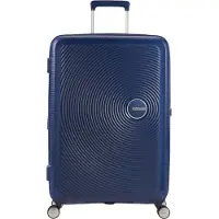 American Tourister Soundbox Spinner 55 Expandable midnight navy