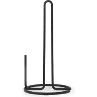 SmartaSaker Küchenrollenhalter ''Squire'' in Schwarz - (H)32 x Ø 16,5 cm - onesize