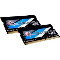G.Skill Ripjaws F4-3200C22D-16GRS, 16 GB, 2 x 8 GB, DDR4, 3200 MHz, 260-pin SO-DIMM