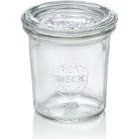Weck Einmachglas mit Deckel