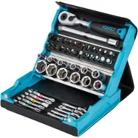 Hazet SmartCase Steckschlüssel Satz 50-teilig Sechskant 6,3 (1/4 Zoll) - 2200SC-2