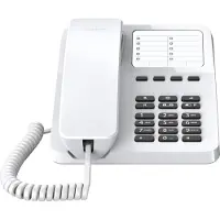 Siemens DESK 400, Analoges Telefon, Kabelgebundenes Mobilteil, 10 Eintragungen, Weiß
